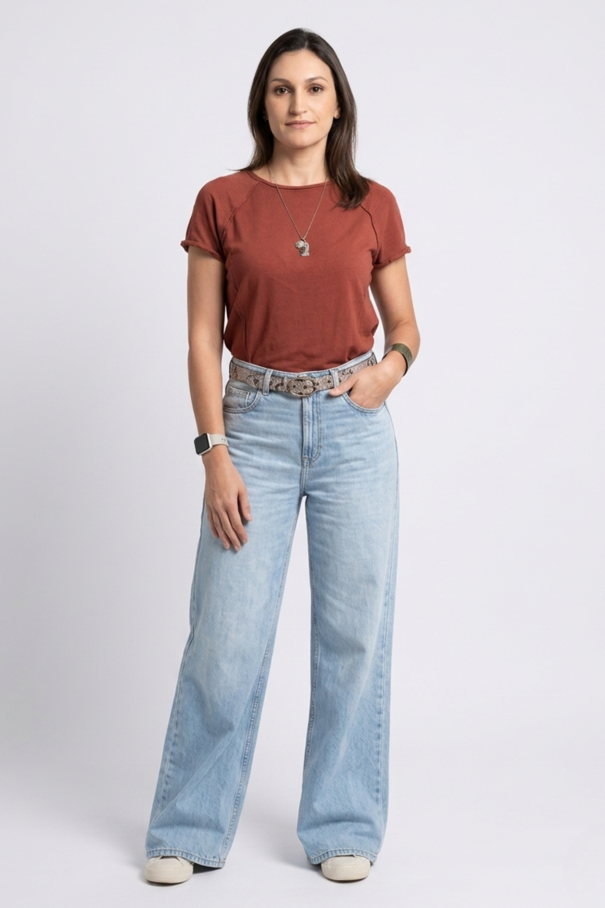 Camiseta Pune Trançador - Marsala