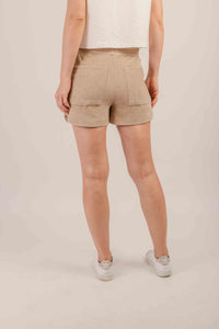 Shorts Varanasi Veludo Preto
