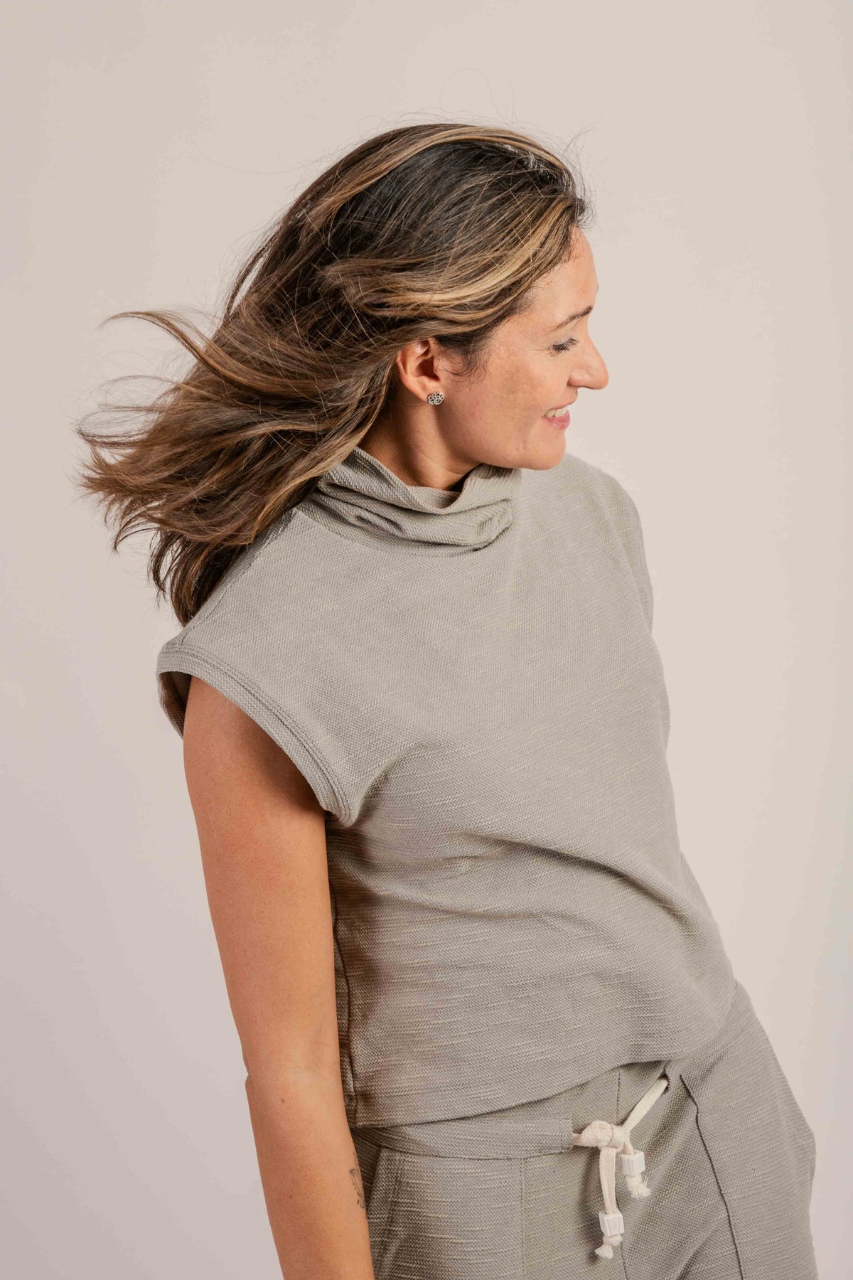 Blusa Jaipur Cinza