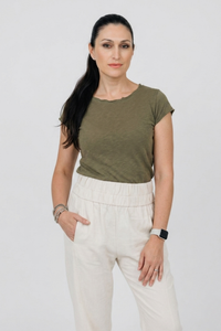 Calça Agra Bege-Areia