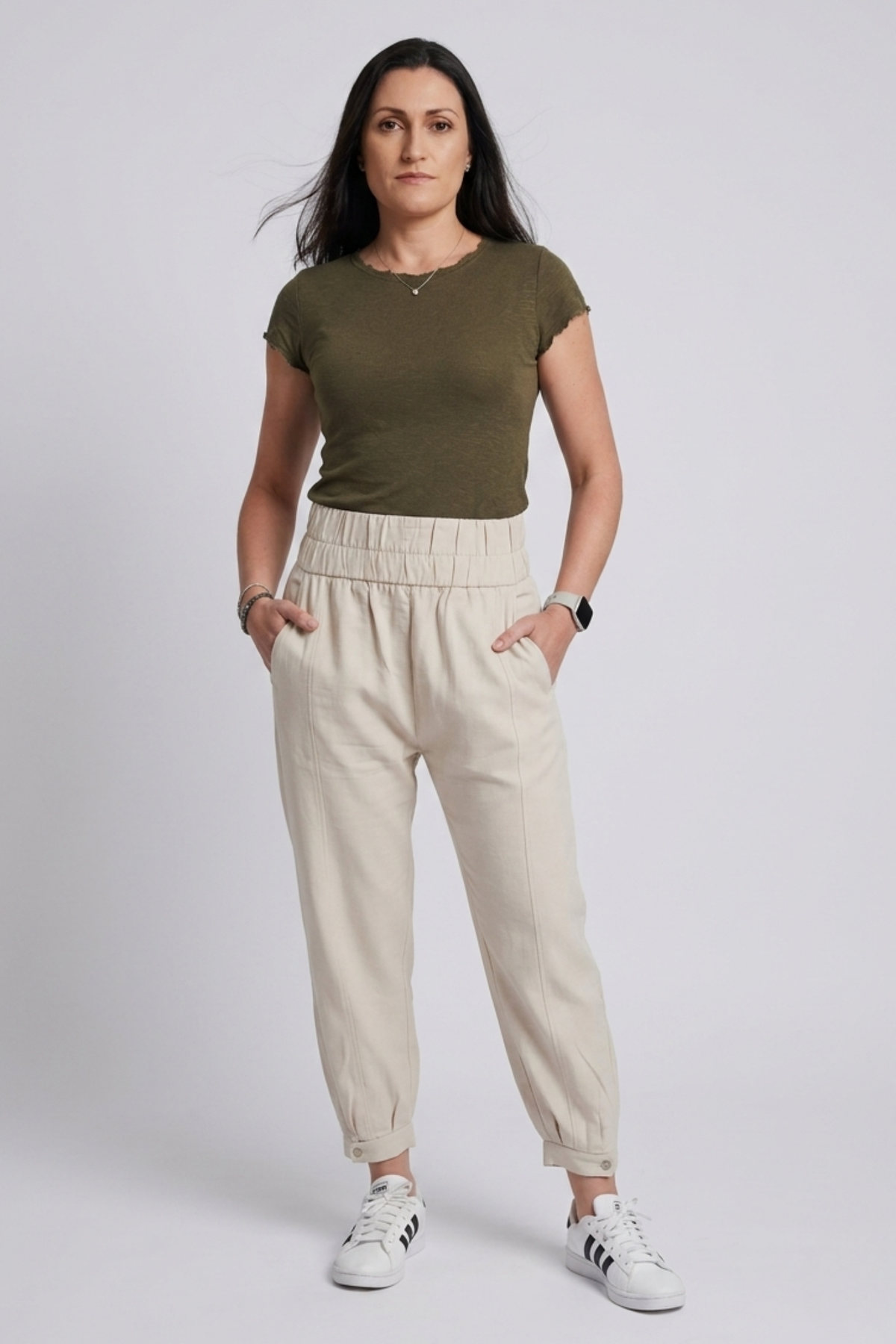 Calça Agra Bege-Areia