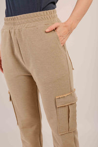 Calça Mumbai Bege-Dourado